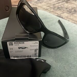 Oakley Valve Polished Black Iridium Sunglasses